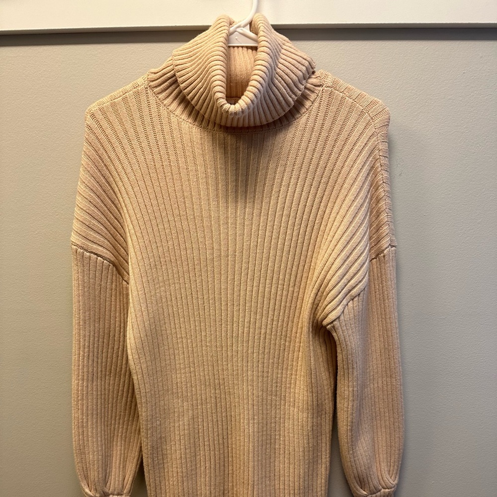 Never worn cream sweater dress from Amazon